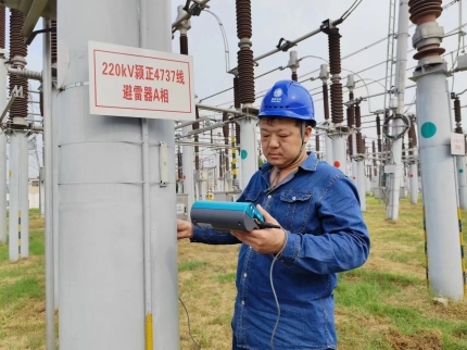 監(jiān)督檢查隱患電桿，全力保障電力安全