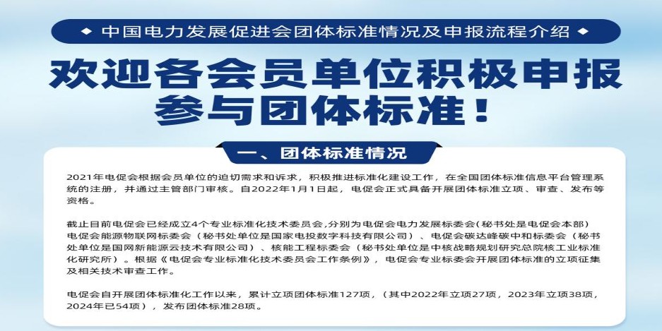 加快數字化轉型，推動標準化建設——電促會團標介紹亮相2024中國電力規(guī)劃發(fā)展論壇