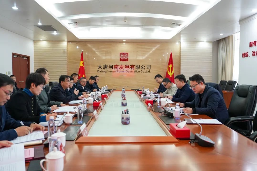 大唐河南公司黨委書記、董事長常征會見河南能源監(jiān)管辦黨組書記、專員王朝暉